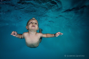 Six months old and already a water baby ;o)

*I'm not q... by Joanna Lentini 